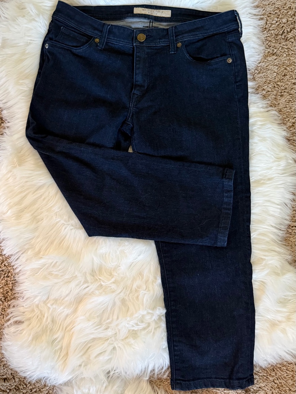 Burberry Brit Dark Navy Cropped Jeans
